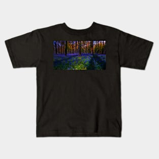 Cotswolds Bluebells Kids T-Shirt